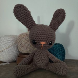 crochet bunny lovey