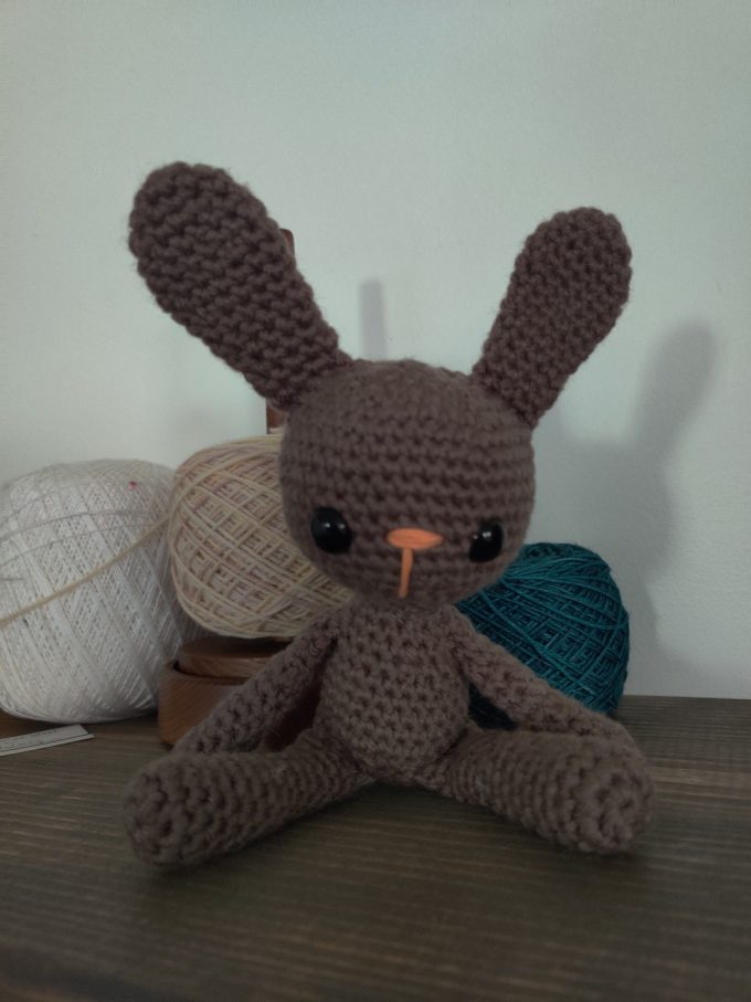 crochet bunny lovey