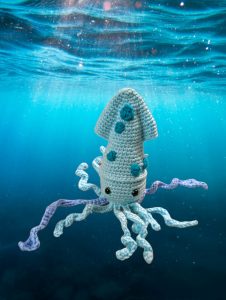 amigurumi squid